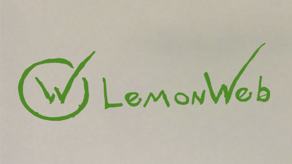 Finálna skica nového loga Lemonweb