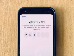 Vytvorenie PINu v mobilnej aplikácii Messenger
