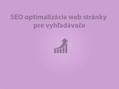 SEO optimalizácia web stránky